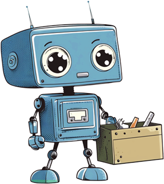 Robot mascot