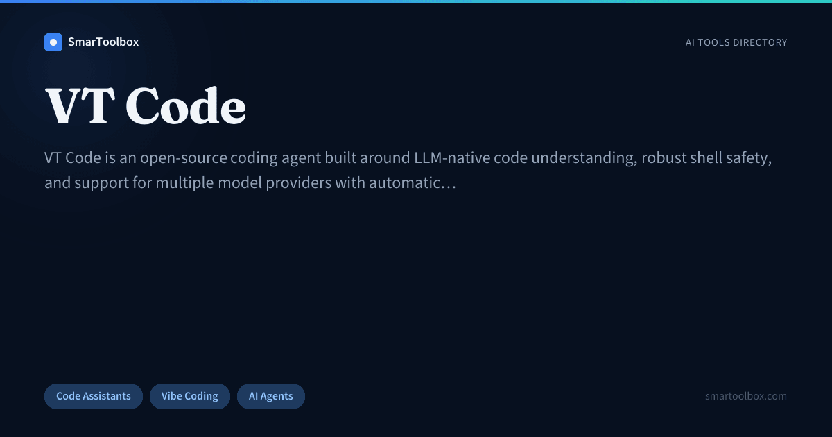 VT Code Review: Features, Use Cases & Alternatives | SmarToolbox